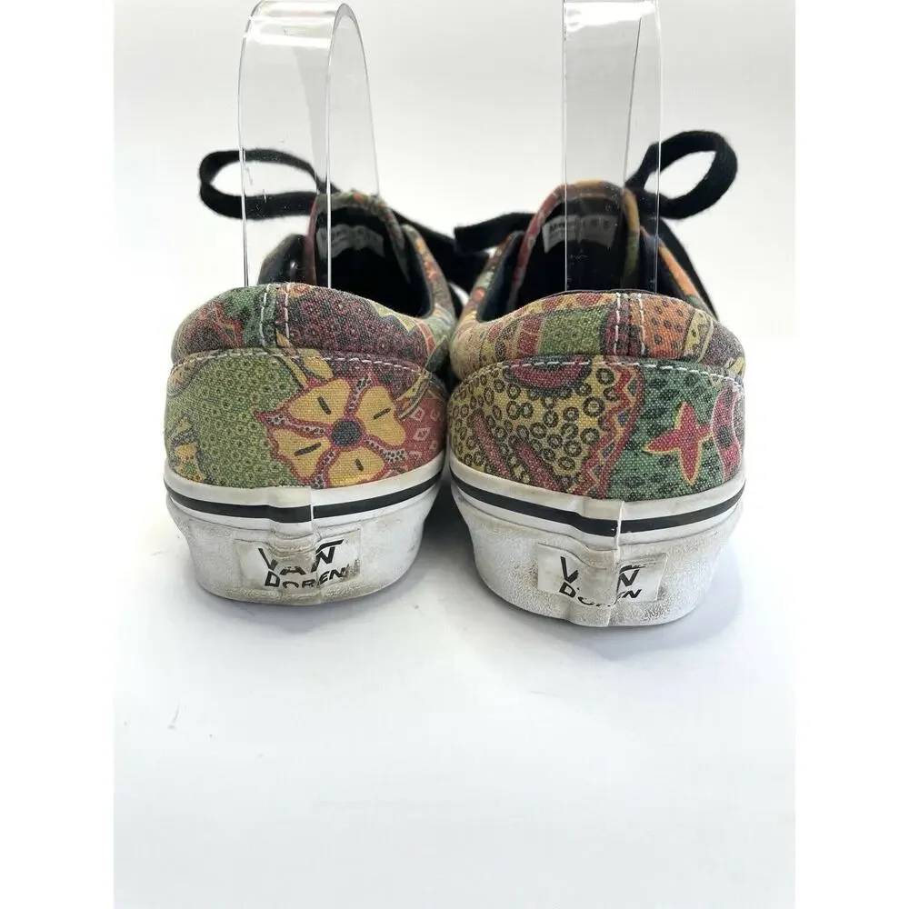 VANS Classics Men 5.5M Women 7 Van Doren Era Multi Aboriginal Orange Tones - Picture 6 of 8